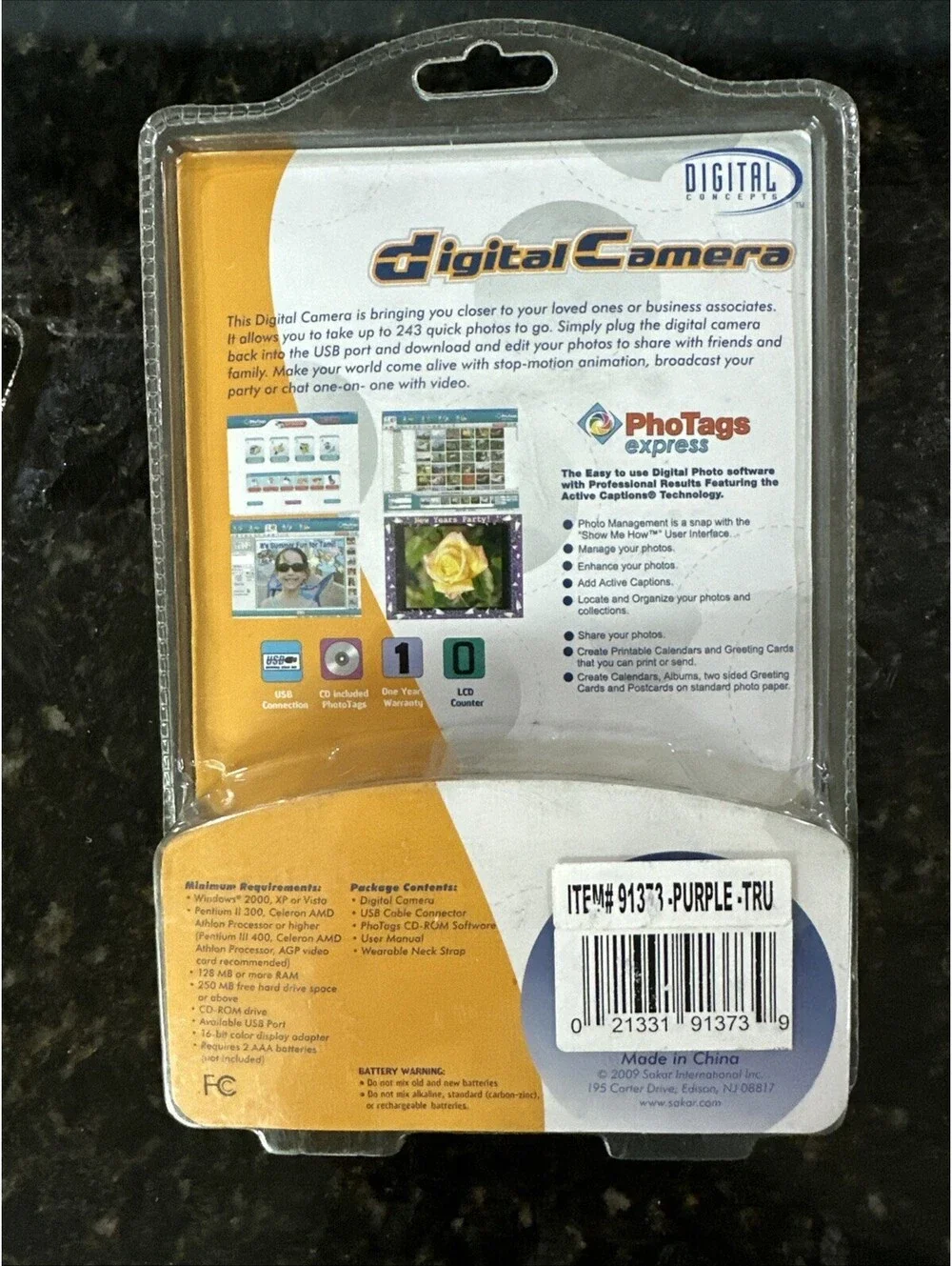 Digital Concepts Point & Shoot Digital Camera Silver